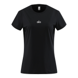 zalo2138   Women's short sleeved yoga, Pilates, fitness training, quick drying, lightweight running sportswear