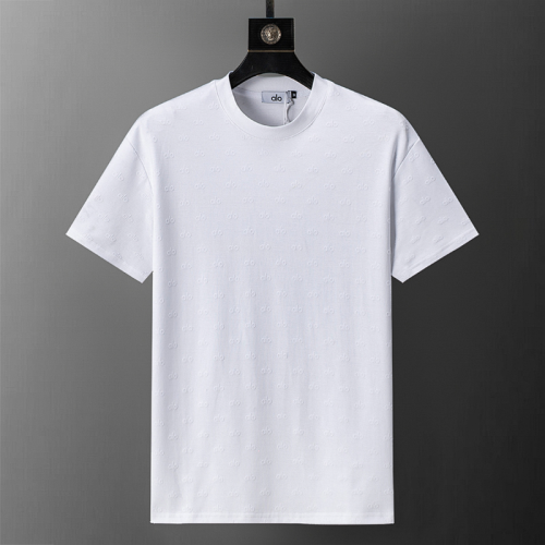 ALOC6 New men's and women's summer pure cotton top T-shirt clothing