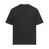 LVC056 High quality men's and women's pure cotton summer short sleeved T-shirt embroidered clothing