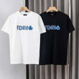 FEC5 New men's and women's summer pure cotton top T-shirt clothing