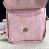 LCP18 Cowhide Leather Bag 23-23-14CM Shoulder bags