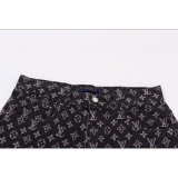 LVC040 New men's and women's high-quality jeans loose fit clothing