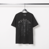 SPC23  New men's and women's summer pure cotton top T-shirt clothing