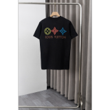 LVC049 New men's and women's summer pure cotton top T-shirt clothing