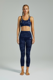 zalo5101 Women's yoga clothes, sports bras, vest style underwear, elastic back tight fitting clothes, tie dye clothing