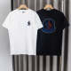 MOC11 New men's and women's summer pure cotton top T-shirt clothing