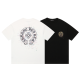 KLC32  New high-quality men's and women's summer pure cotton T-shirt short sleeved top clothing