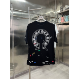 KLC31  New high-quality men's and women's summer pure cotton T-shirt short sleeved top clothing