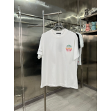 KLC30  New high-quality men's and women's summer pure cotton T-shirt short sleeved top clothing