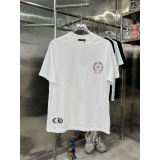KLC34  New high-quality men's and women's summer pure cotton T-shirt short sleeved top clothing