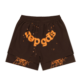 SPC25 New men's and women's summer pure cotton shorts clothing