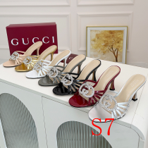 SHGS6 Leather 8.5CM Heel Women 35-43 shoes With box SHGS6 Leather 8.5CM Heel Women 35-43 shoes With box