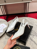 OCLS1 Real Leather 6.5CM Heel Women 35-43 Cowhide shoes With box