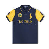 PPC2 summer polo shirt collar embroidered city style top t-shirt polo short sleeved shirt