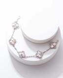 VAB100 Natural Stone 4 Flower Bracelet Premium Jewelry No packaging AAAAA quality