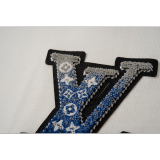 LVC168 New men's and women's summer pure cotton embroidered top T-shirt clothing