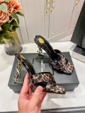 MYS1 Synthetic Leather 10CM Slippers Size 35-40 Shoes with Box