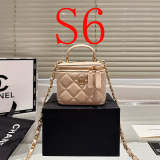 ACP01 Leather Bags 10CM Makeup tote Bag with Box