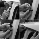 Universal Auto Rubber Door Seal Trim Molding Strip Door Edge Protector All Weather