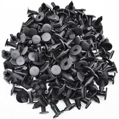 8mm Hole Plastic Rivets Fastener Push Clips Clip for Honda Audi Car Auto Fender