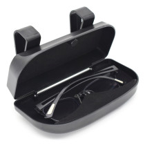 Magnetic Car Visor Glasses Organizer Holder Case Auto Mount Clip Black