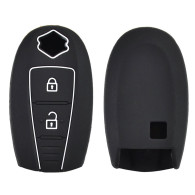 Silicone Key Case Cover For Suzuki Vitara Swift Ignis Kizashi SX4 Baleno Ertiga Keyless Fob Shell Skin Holder Protector