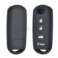 XUKEY Silicone Remote Key Cover Case Fob Sleeve For Toyota Yaris Mazda 3 6 Mx-5