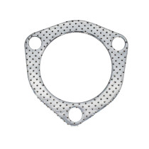 Universal 2.5'' 3 Bolt Hole Exhaust Pipe Manifold Flange Gasket Car Tuning