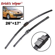 LHD & RHD Front Wiper Blades For Peugeot 207 207CC 207SW CC SW Windshield Front Window 26 +17
