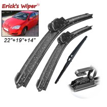 Front & Rear Wiper Blades Set For Toyota Corolla E120 Hatchback Wagon 2001 - 2007 Windshield