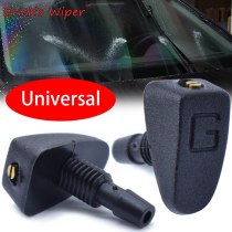 Front Windshield Wiper Washer Jet Nozzle Screw Nut Type Fan Spout Cover Water Outlet