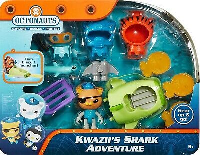 Octonauts Gear Up and Go - Kwazii's Shark Adventure Playset Interactive BNIB #NG