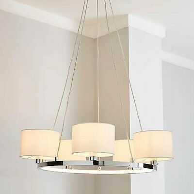 Talinn LED 5 Light Ceiling Fitting White Unconventional Lighting Decor #NG