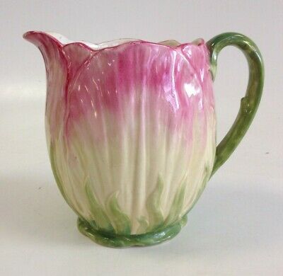 Vintage Beswick Gardenia No2 1997 Jug Pink + Green Flower Collectible Unboxed