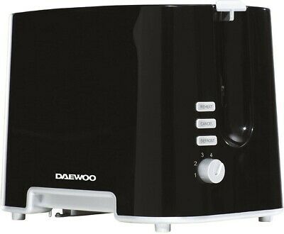 Daewoo SDA1687GE ' Plastic Chrome Electronic Browning Control & Cancel Toaster