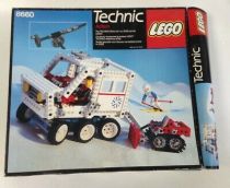 Vintage Lego Technic Action 8660 Arctic Polar Rescue Unit With Original Box #799
