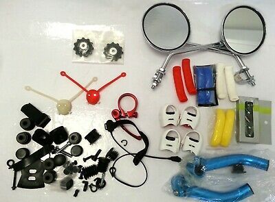 Bundle Of Bicycle Accessories Lights, Handle, Mirrors, Screws & Others #146