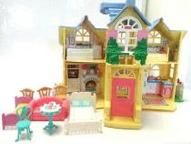 Fisher Price Sweet Streets Country Cottage Mattel 2000 Mini Doll house Vintage