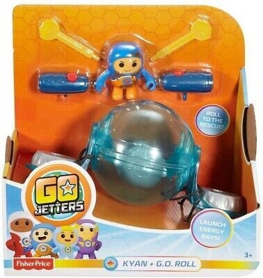 Go Jetters DTH60 Kyan Plu G.O. Roll Playset Brand New Action Figure TV 3+ #NG