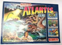 Escape From Atlantis Vintage Family Board Game Waddingtons 1986 W/ instructions