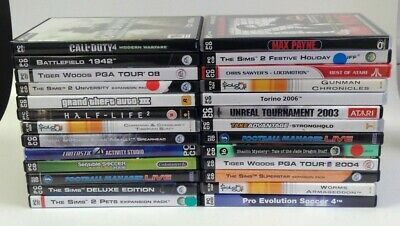 Bundle x26 PC Games Various Titles Including x5 Sims Expansion Packs + GTA III