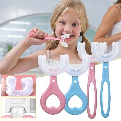 (🔥 Promotion 49% OFF) U-shaped Children's Toothbrush