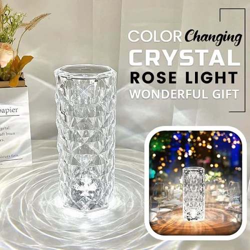 Hot Sale- 49% OFF🎁Touching Control Rose Crystal Lamp