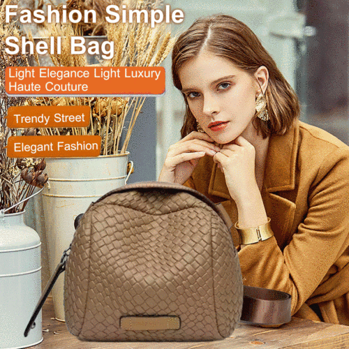 Fashionable and Simple Shell Bag