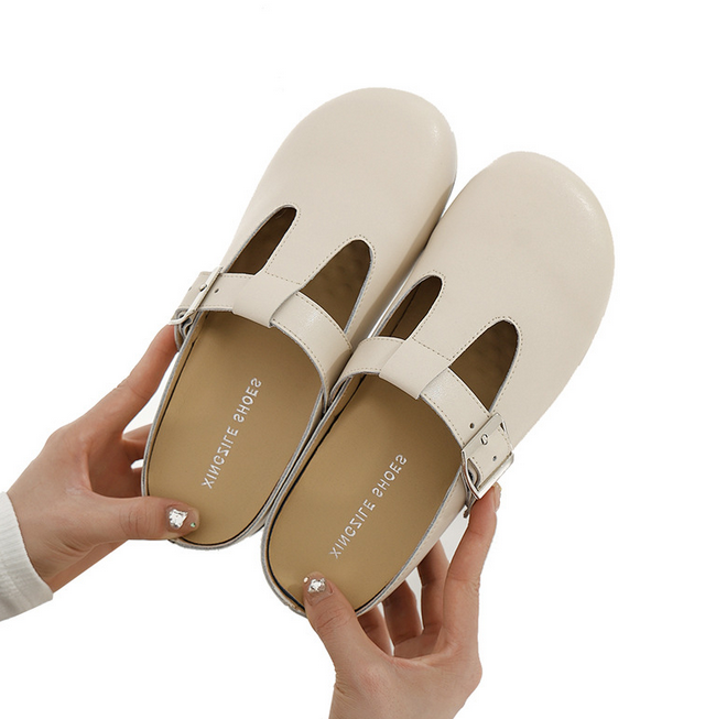 Women's shoes Full leather genuine leather, spring new cow suede, comfortable soft sole, soft top, large toe shoes