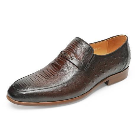 Men's formal leather shoes Classic leggings Lefu Toe layer cowhide business men's shoes