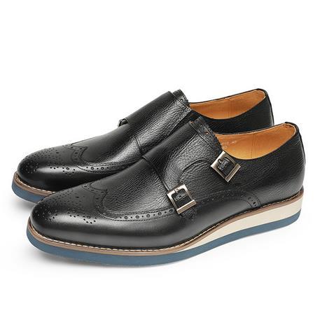 Men's leather shoes genuine leather top layer cowhide casual business formal shoes