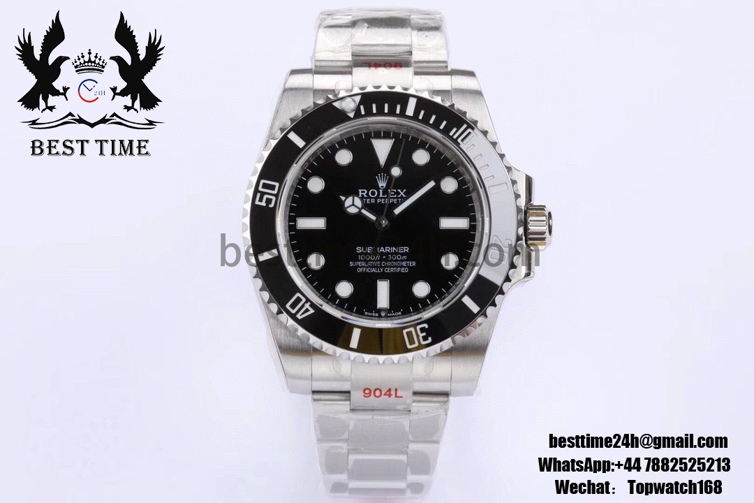 US$ 290.00 - Rolex Submariner 41mm 126610 LN Black Ceramic EWF Black Dial  on SS Bracelet A3235 - www.besttime24h.com
