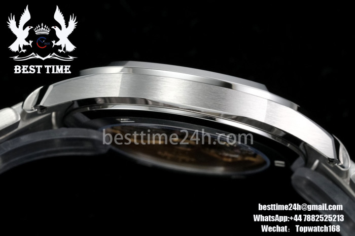 Patek Philippe Aquanaut 5167 SS 3KF Best Edition Gray Dial on SS Bracelet A324 Super Clone V2