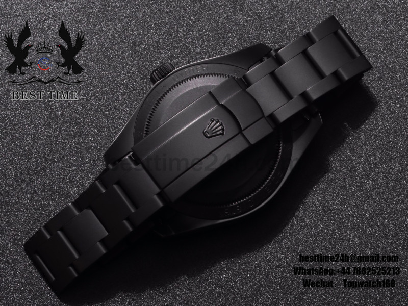 Rolex Milgauss Label Noir 43mm JBF Best Edidtion PVD Gray Dial Tourb